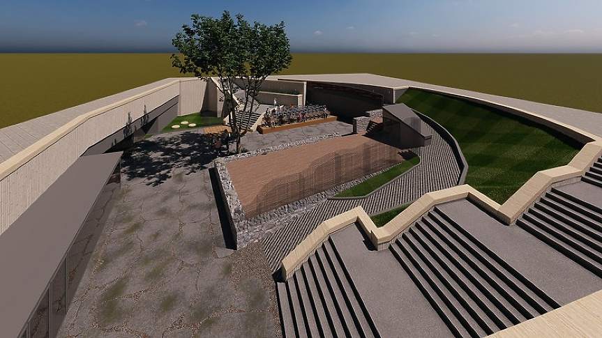 Подлез "Археологически" в Пловдив ще се превърне в модерна сцена на открито; ©Община Пловдив