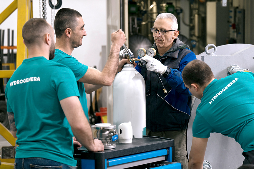 Българската Hydrogenera ще доставя  водород с чистота 99.999% в Германия 