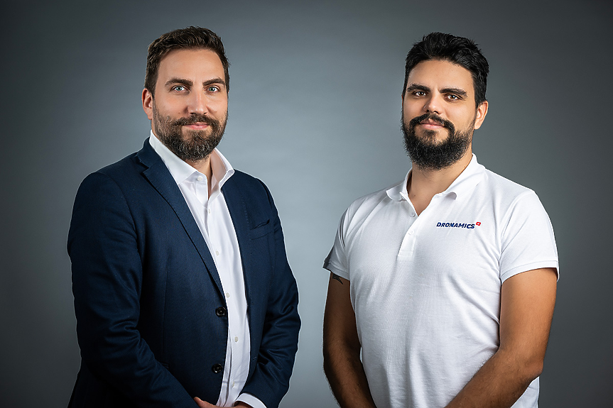 Свилен Рангелов и Константин Рангелов, основатели на Dronamics