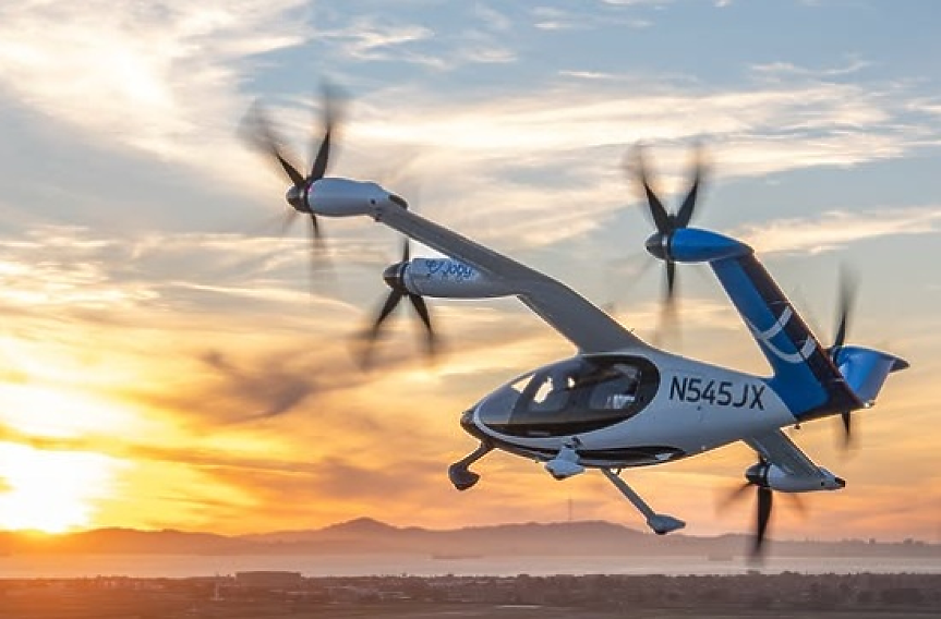 Първите полети с електрическо въздушно такси в Ню Йорк вече са факт (видео)