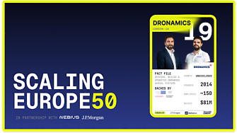 Българската Dronamics е в топ 20 на най-бързо растящите технологични компании в Европа