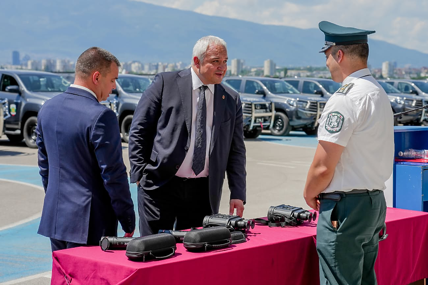 Гранична полиция&nbsp;се сдоби с ново оборудване на стойност близо 10.5 милиона евро;&nbsp;©Главна дирекция „Гранична полиция“