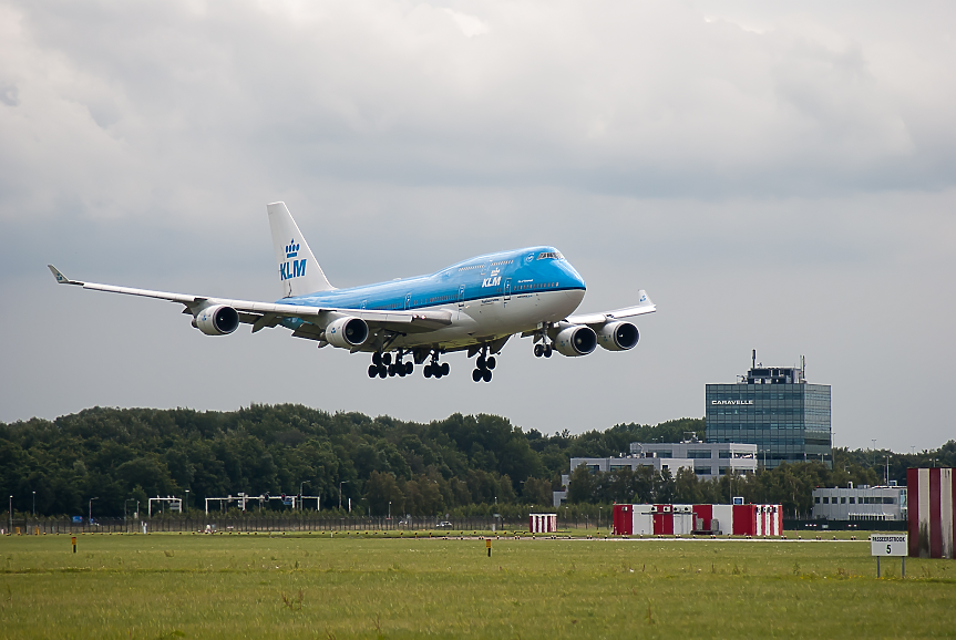 Самолет на KLM; ©Pixabay