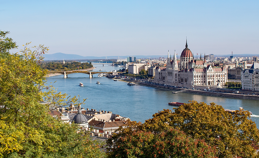 Река Дунав в Будапеща; ©Pixabay