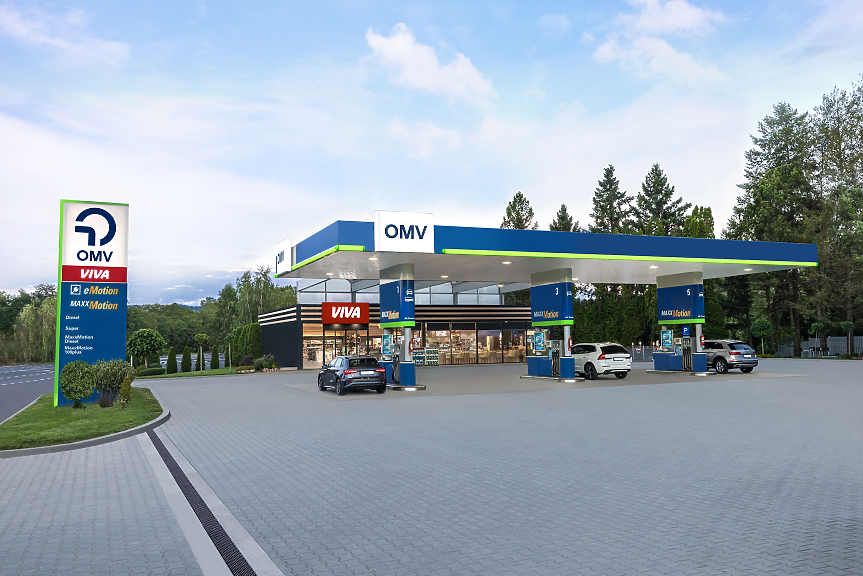 OMV Petrom управлява мрежа от 93 бензиностанции у нас; ©OMV Petrom