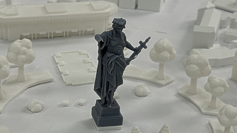 Нова атракция в Русе: 3D макет на центъра от претопени гилзи от 