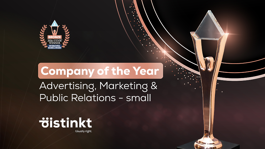 d:istinkt спечели ново международно отличие от Stevie® International Business Awards