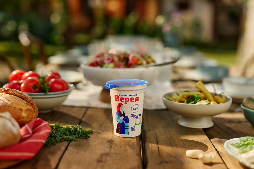„Верея“ набира скорост: Продажбите на киселото мляко в Kaufland растат с 19%