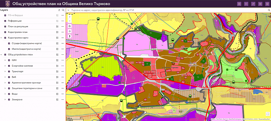 Велико Търново пусна нова онлайн карта – проверете данните за имотите си