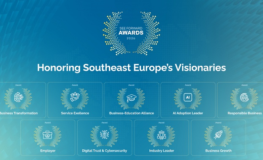 AIBEST отличи лидерите в технологичния сектор на наградите SEE FORWARD Awards 2026