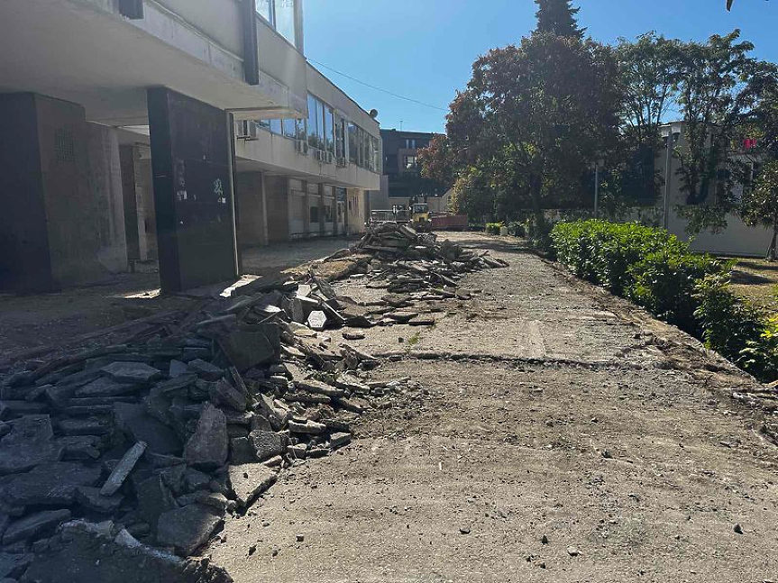 Благоустрояване на централната градска част в Пловдив; ©Община Пловдив