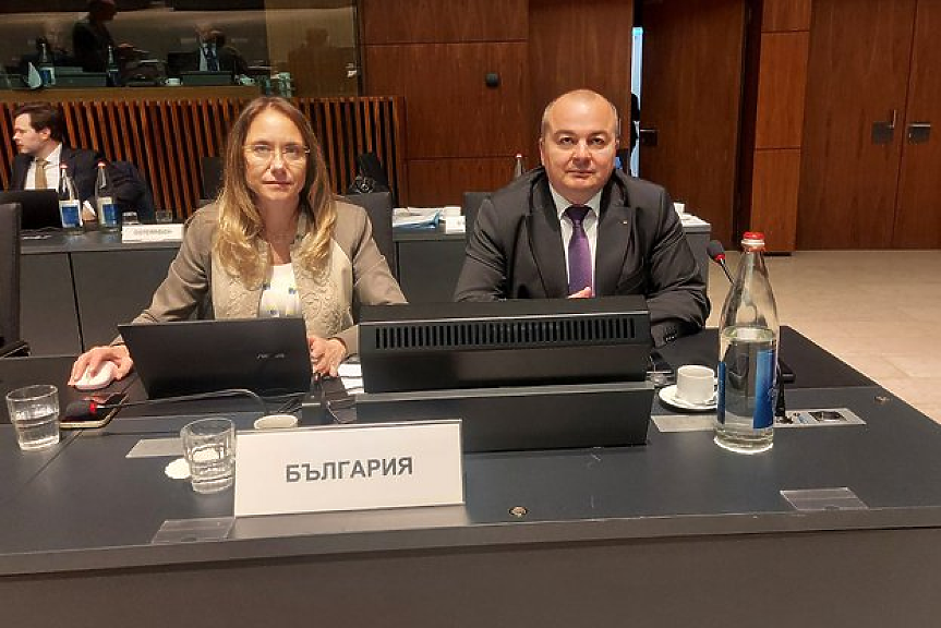 Министърът на земеделието и храните Пламен Абровски на заседание на Съвета на министрите по земеделие и рибарство; ©МЗХ