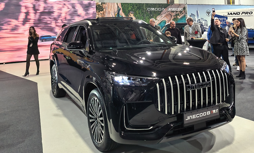 Седемместният JAECOO 8 дебютира на Asia Motor Show в София (видео)